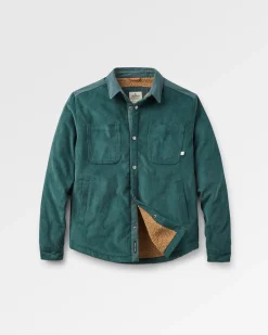 Herren Kodiak Sherpa gefüttertes Cord Überhemd