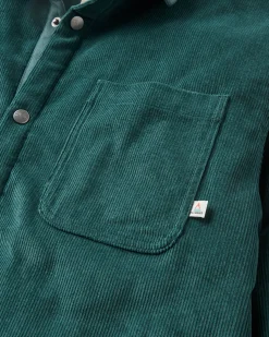 Herren Kodiak Sherpa gefüttertes Cord Überhemd