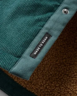 Herren Kodiak Sherpa gefüttertes Cord Überhemd