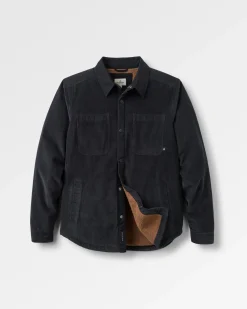 Herren Kodiak Sherpa Lined Cord Overshirt