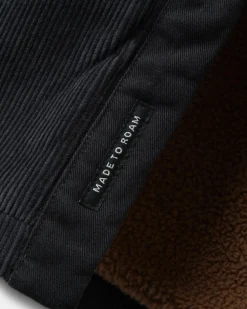 Herren Kodiak Sherpa Lined Cord Overshirt