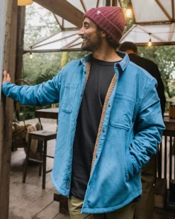 Herren Kodiak Sherpa Lined Cord Overshirt