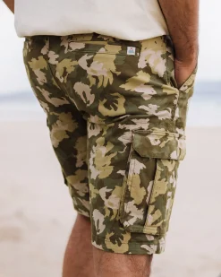 Herren Lakeside Cargo Baumwoll-Shorts