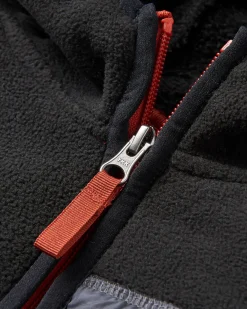 Herren Loch Polarfleece mit Kapuze
