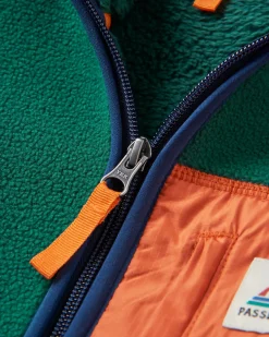 Herren Loch Polarfleece mit Kapuze