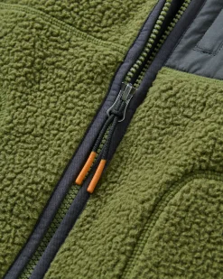 Herren Offgrid Full Zip Kapuzen Sherpa Fleece