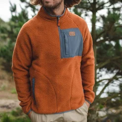 Herren Offgrid 1/4 Zip Sherpa Fleece