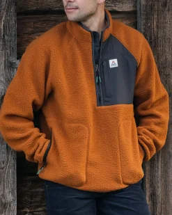 Herren Offgrid 1/2 Zip Sherpa Fleece