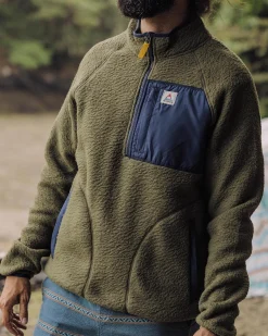 Herren Offgrid 1/4 Zip Sherpa Fleece