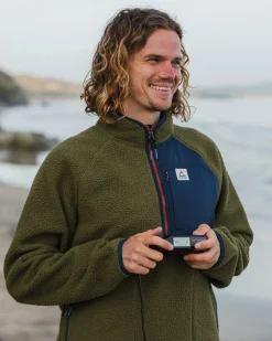 Herren Offgrid 1/2 Zip Sherpa Fleece