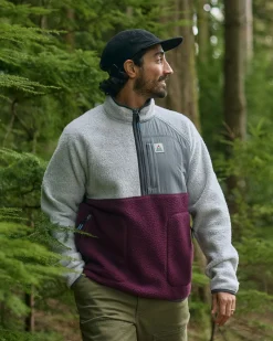 Herren Offgrid 1/2 Zip Sherpa Fleece