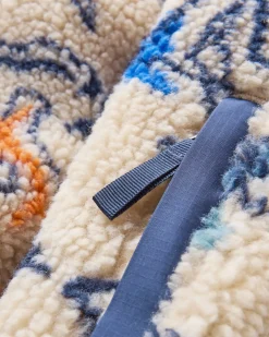 Herren Offroad Sherpa-Fleece mit halbem Reißverschluss