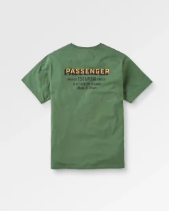 Herren Outdoor-Ausrüstung Bio-Baumwoll-T-Shirt