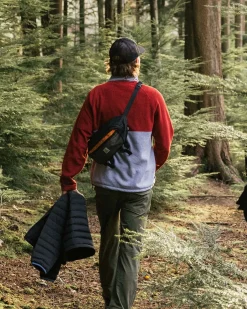 Herren Overlook Polar-Fleece im Gitterdesign