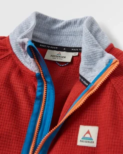 Herren Overlook Polar-Fleece im Gitterdesign