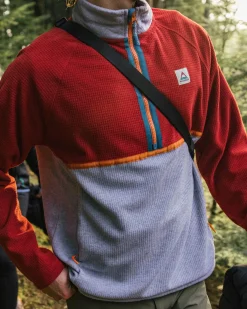 Herren Overlook Polar-Fleece im Gitterdesign