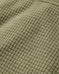 Herren Point Grid Fleece Hoodie