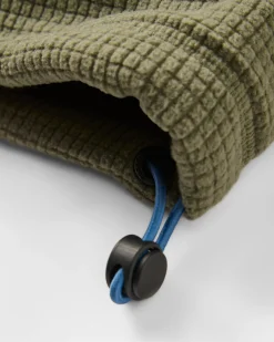 Herren Point Grid Fleece Hoodie