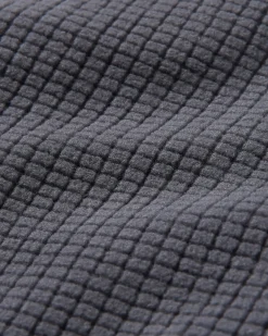 Herren Point Grid Polar Fleece Hoodie