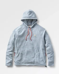 Herren Point Grid Polar Fleece Kapuzenpullover