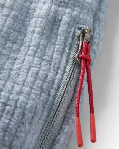 Herren Point Grid Polar Fleece Kapuzenpullover