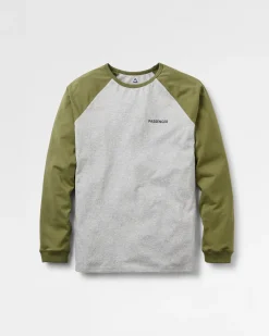 Herren Roamer Raglan Langarmshirt