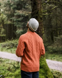 Herren Sandbar Kabelstrickpullover
