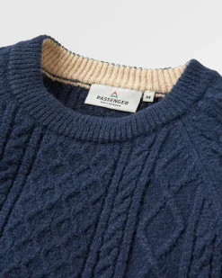 Herren Sandbar Kabelstrickpullover