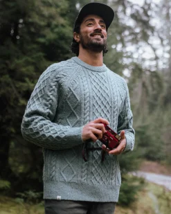 Herren Sandbar Merino Blend Gestrickter Pullover