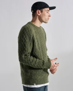 Herren Sandbar Merino Blend Gestrickter Pullover