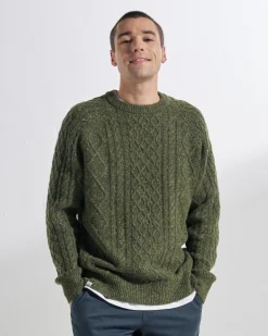 Herren Sandbar Merino Blend Gestrickter Pullover