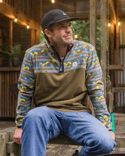 Herren Set Off Polar 1/4 Zip Fleece