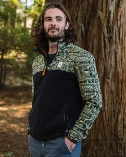 Herren Set Off Polar 1/4 Zip Fleece