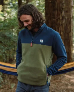 Herren Set Off Polar 1/4 Zip Fleece