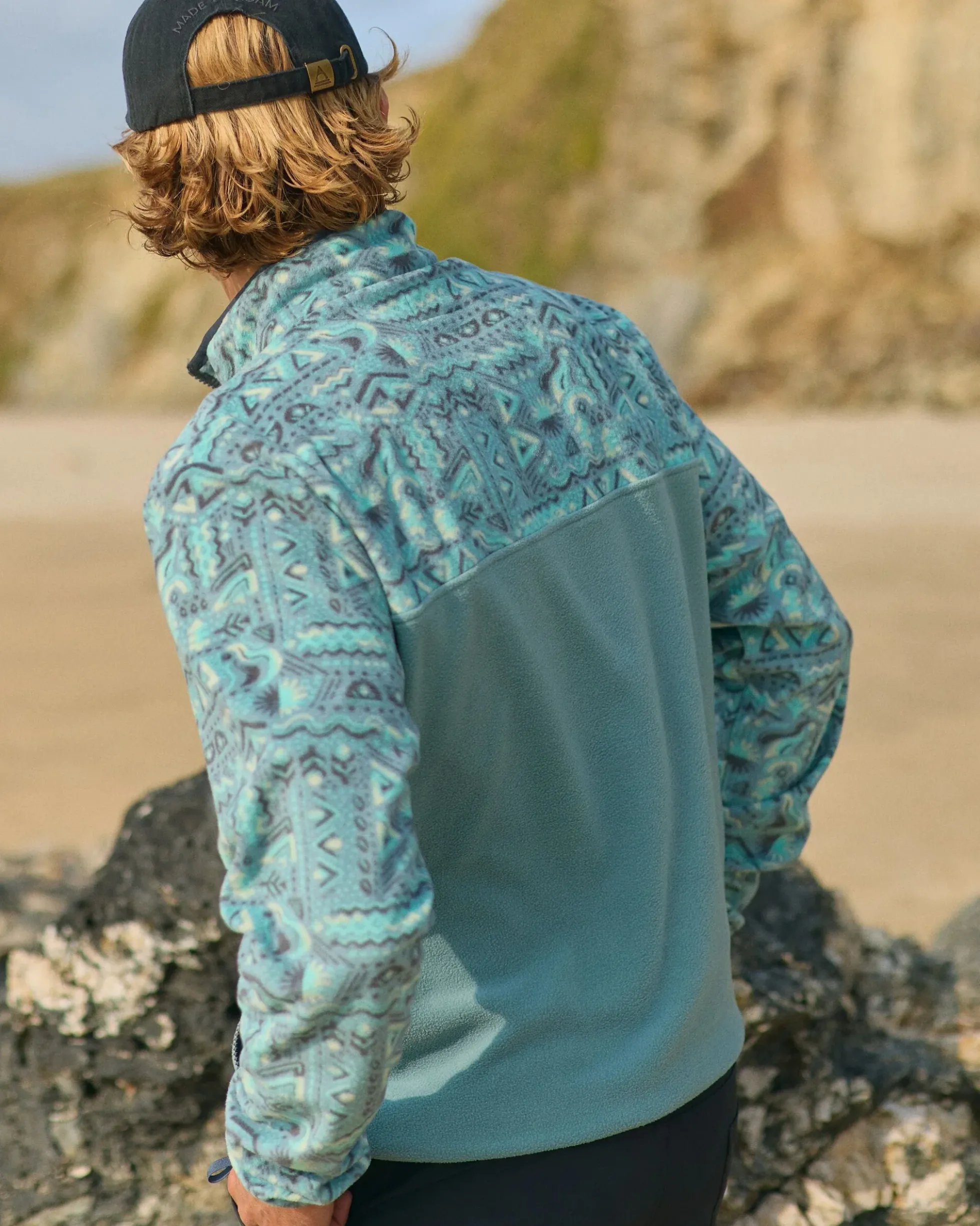 Herren Set Off Polar 1/4 Zip Fleece