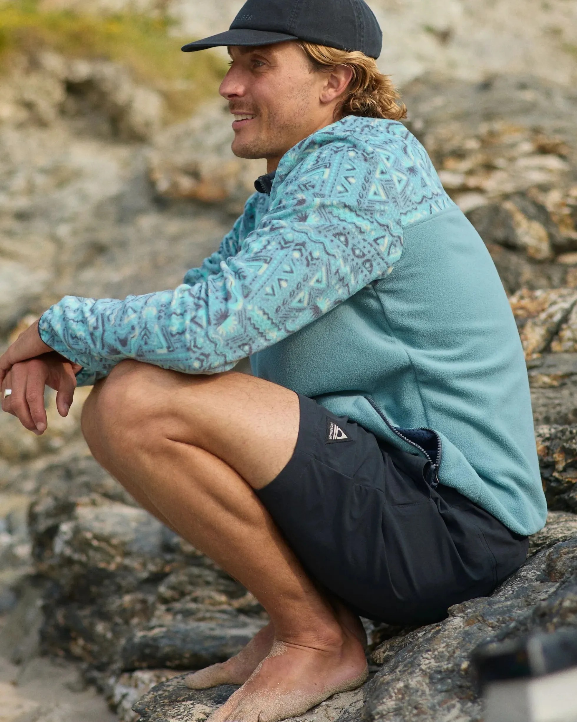 Herren Set Off Polar 1/4 Zip Fleece