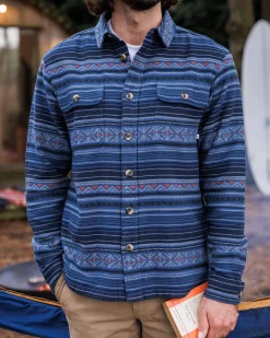 Herren Slowdown schweres Overshirt