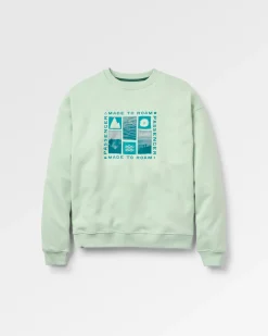 Herren Snapshot Bio-Baumwoll Relaxed Fit Sweatshirt