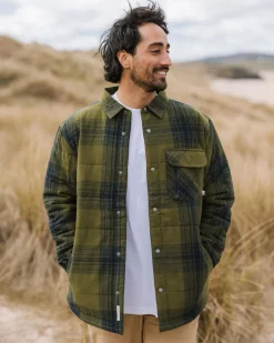 Herren Taranaki gestepptes Overshirt