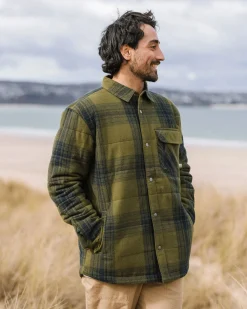 Herren Taranaki gestepptes Overshirt
