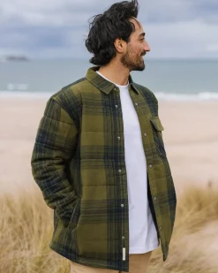 Herren Taranaki gestepptes Overshirt