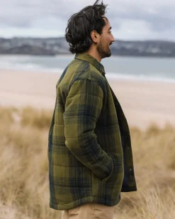 Herren Taranaki gestepptes Overshirt