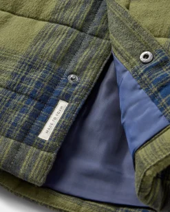 Herren Taranaki gestepptes Overshirt
