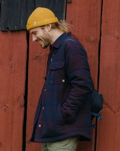 Herren Taranaki gestepptes Overshirt