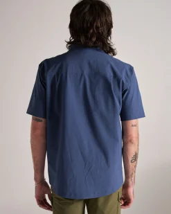 Herren Traveller Kurzarm-Stretchhemd