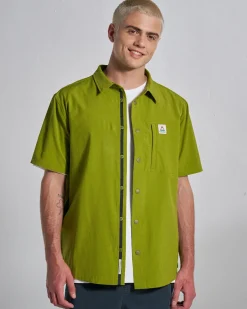 Herren Traveller Kurzarm Stretch-Hemd