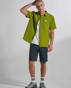 Herren Traveller Kurzarm Stretch-Hemd