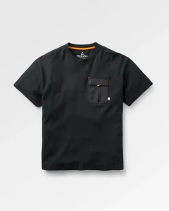 Herren Travel Pocket T-Shirt mit entspannter Passform