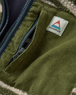 Herren Trekker Tiefflor-Sherpa-Fleece