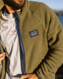 Herren Tripper Full Zip Sherpa Fleece